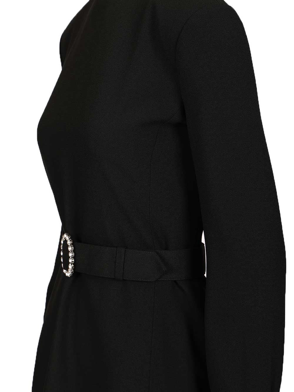Saint Laurent Women Mini Dress In Sable
