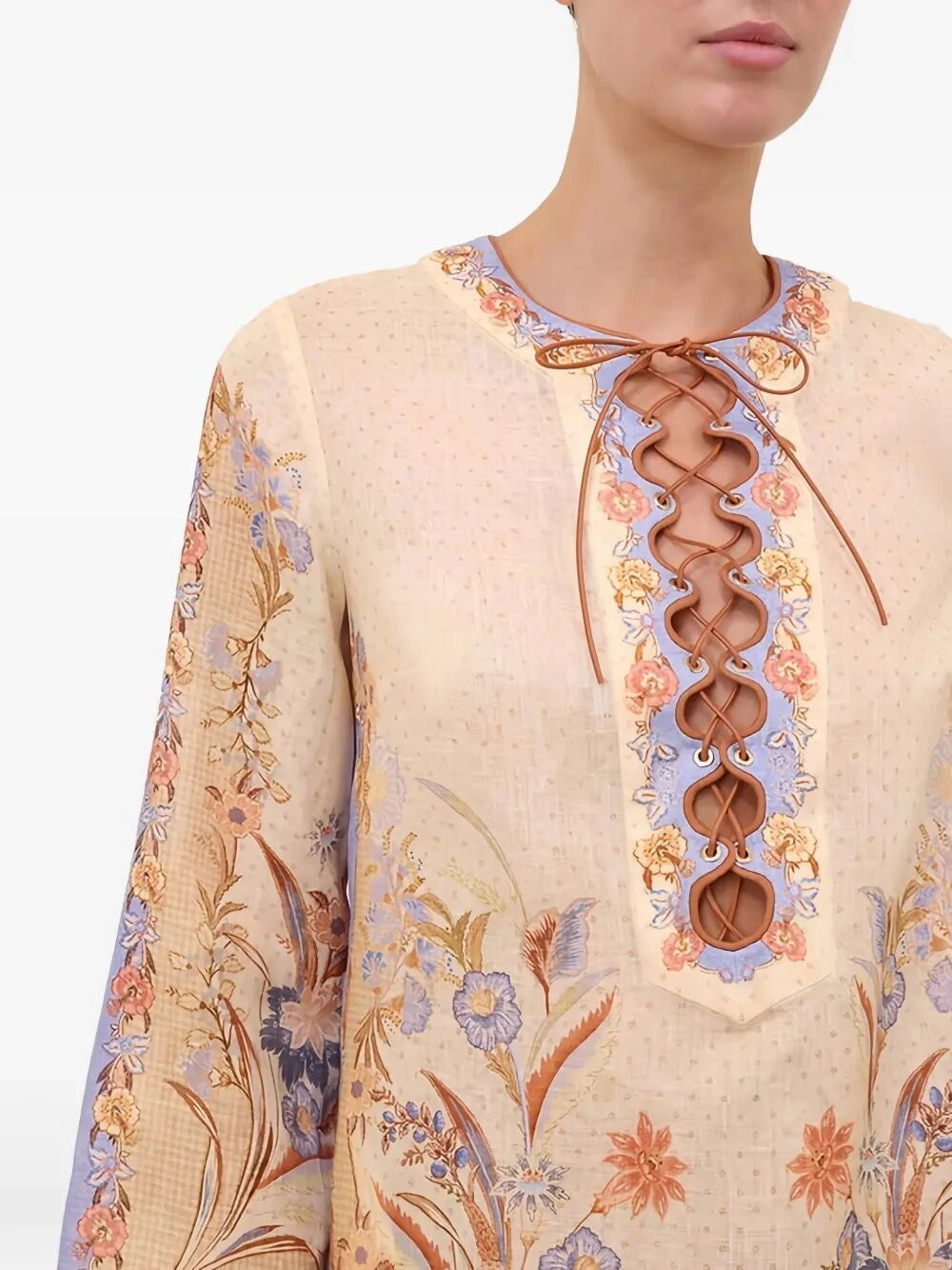 Zimmermann Women `Indra` Mini Dress ZIMMERMANN