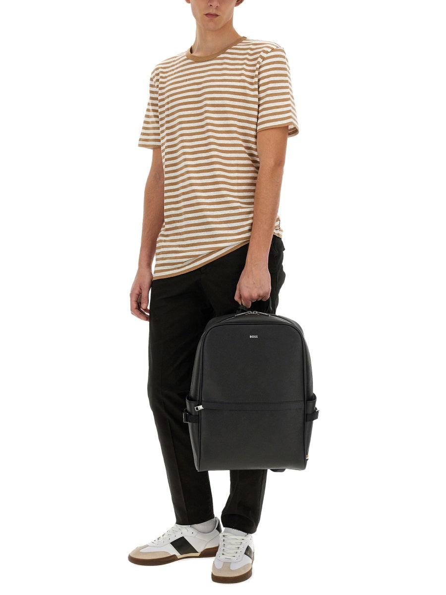 Boss Men Striped T-Shirt BOSS