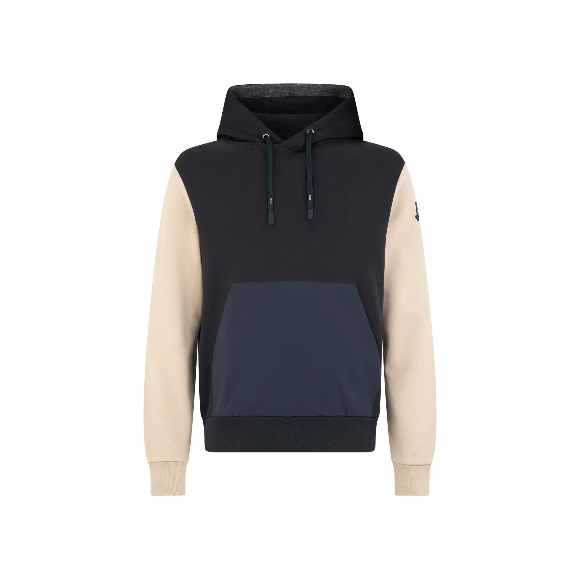 Herno Colour-Block Hooded Sweatshirt Men HERNO