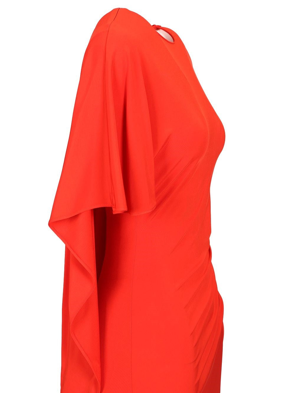 Stella Mccartney Women Asymmetrical Cape Maxi Dress STELLA MCCARTNEY