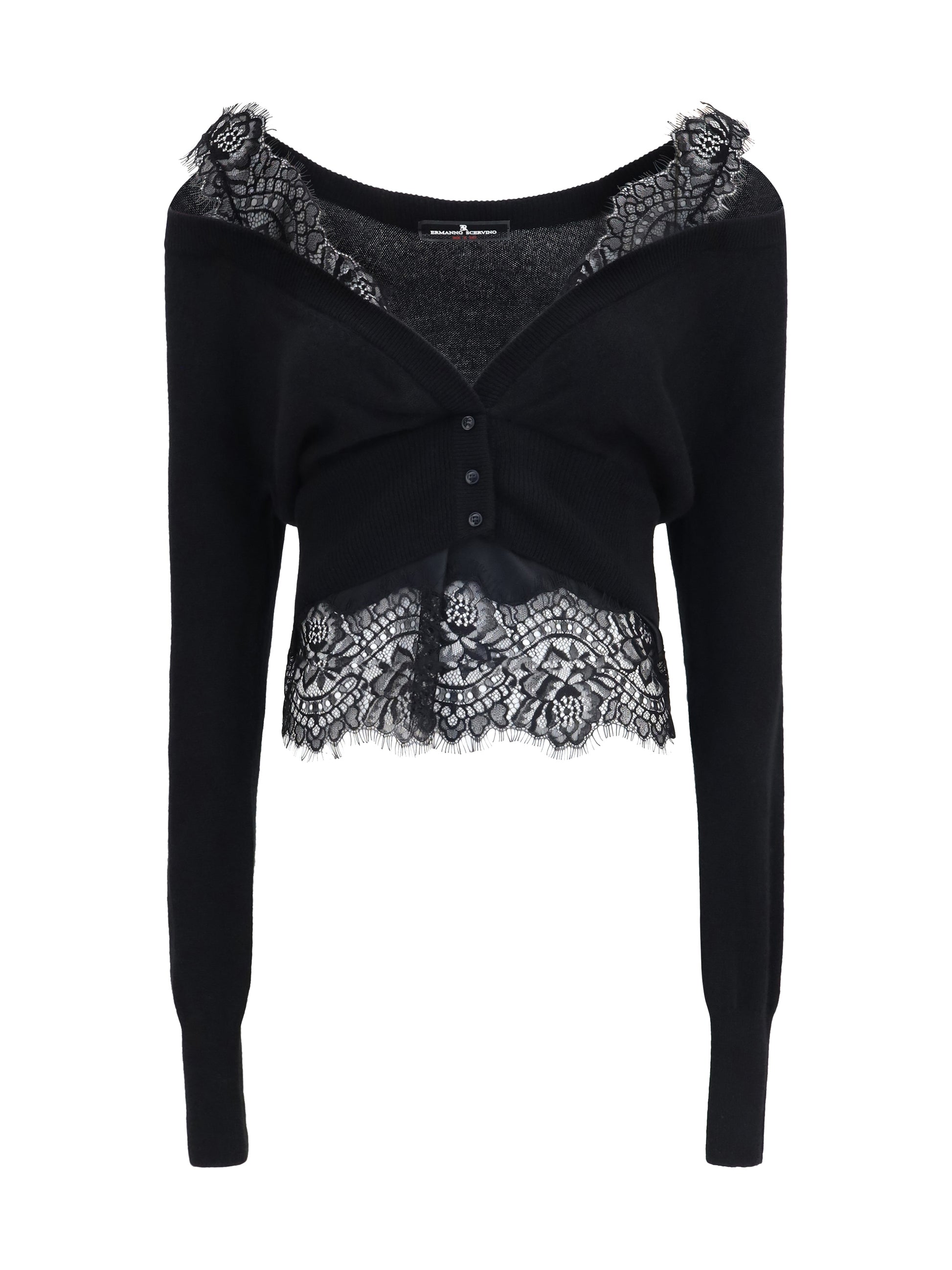 Ermanno Scervino Women Lace Cardigan ERMANO SCERVINO