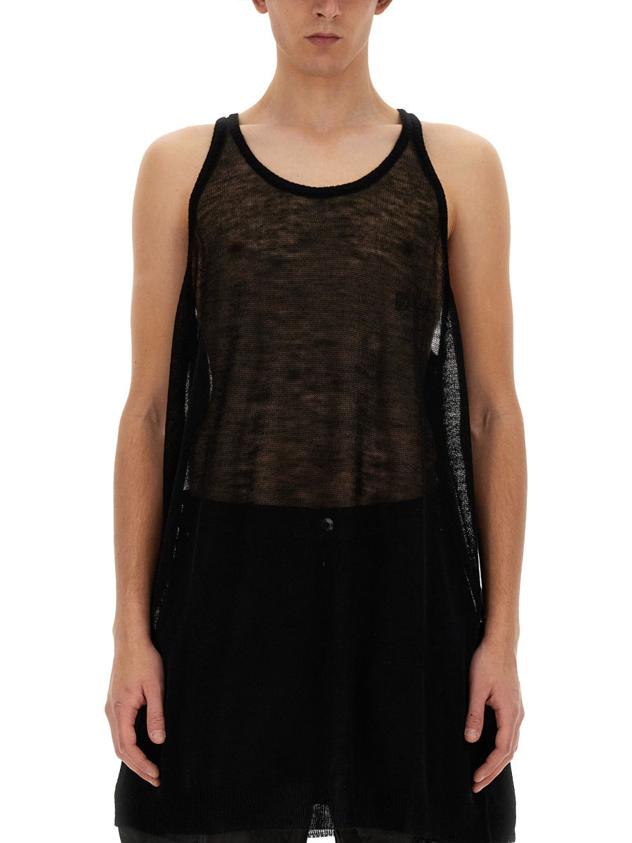 Rick Owens Men Knitted Tank Top RICK OWENS
