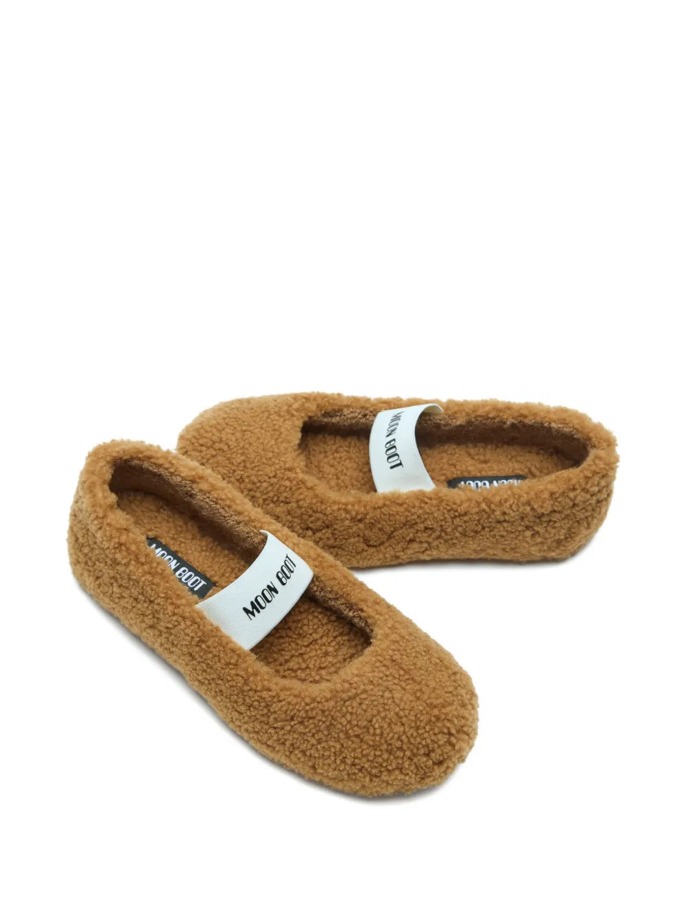 Moon Boot Women Shearling Ballet Flats MOON BOOT
