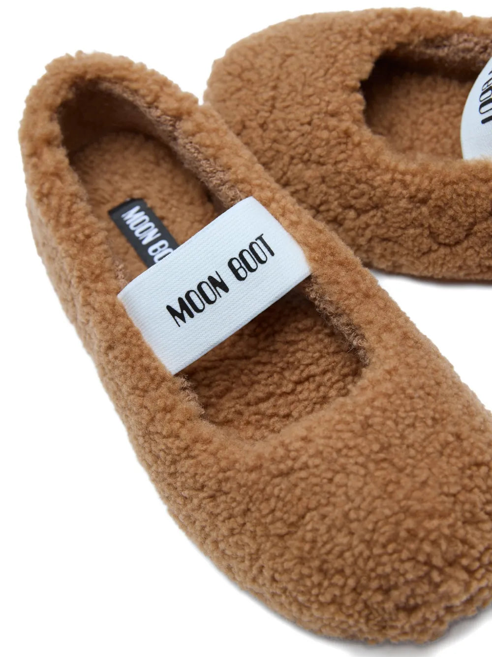 Moon Boot Women Shearling Ballet Flats MOON BOOT