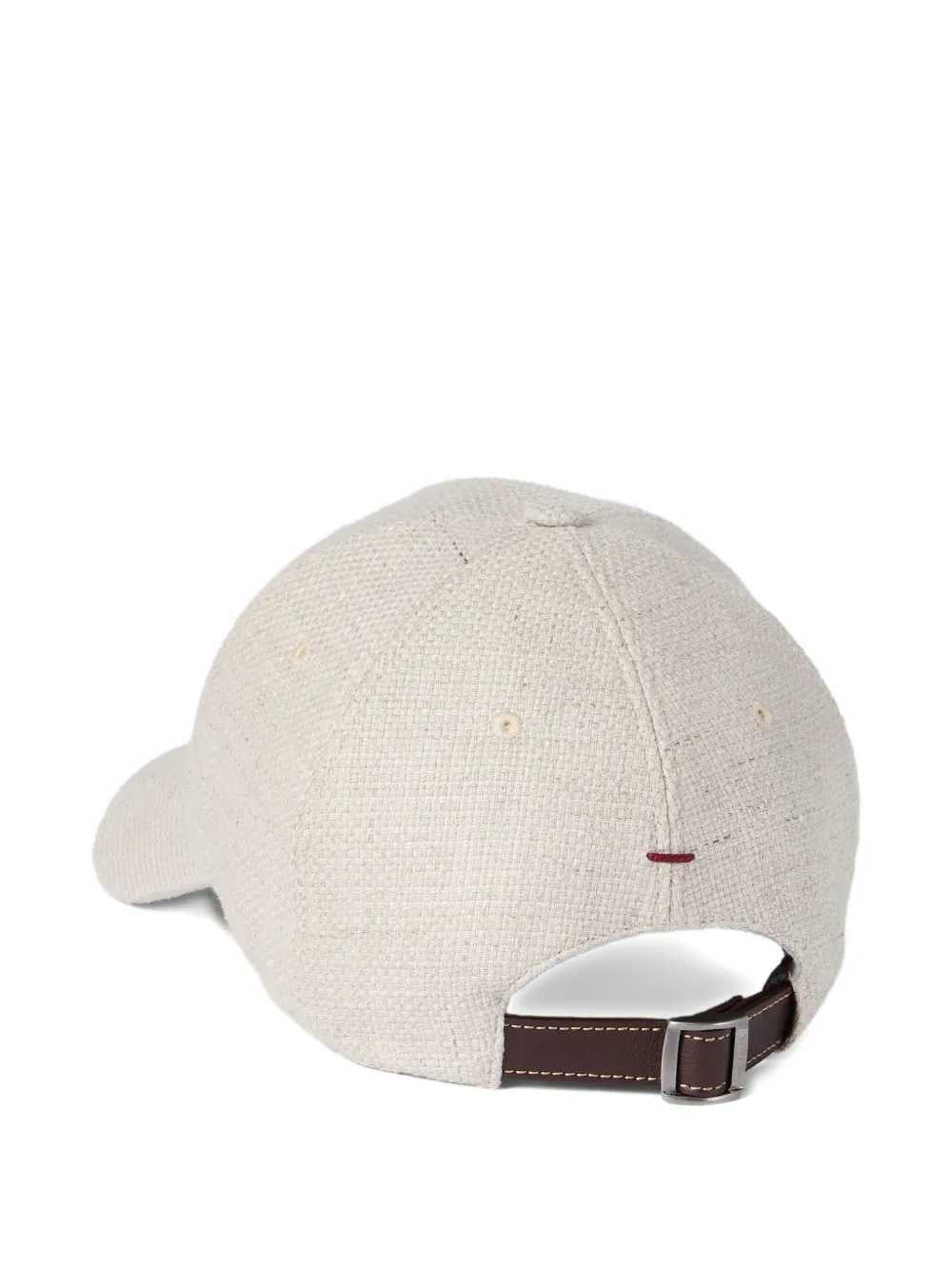 Brunello Cucinelli Men Baseball Cap With Embroidered Logo BRUNELLO CUCINELLI
