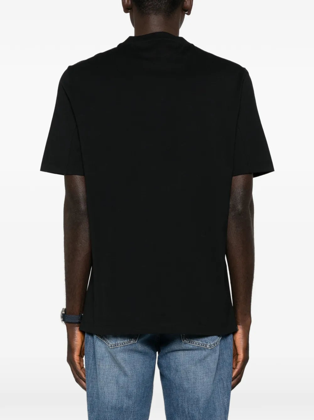 Brunello Cucinelli Men Crew-Neck T-Shirt With Graphic Print BRUNELLO CUCINELLI