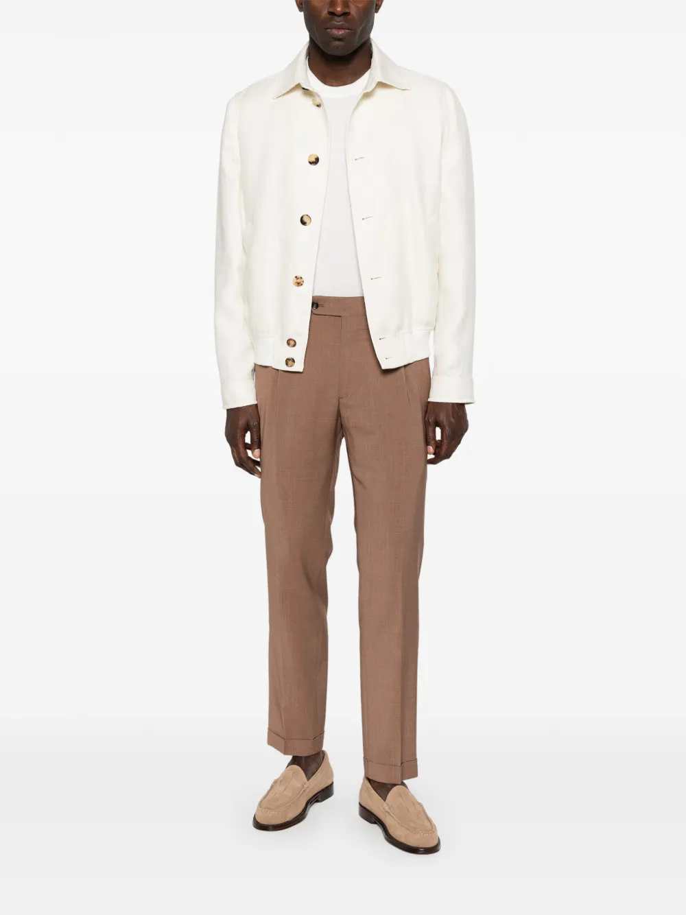Brunello Cucinelli Men Shirt Jacket BRUNELLO CUCINELLI