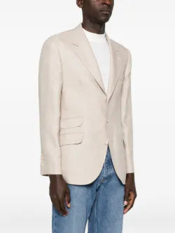 Brunello Cucinelli Men Deconstructed Jacket BRUNELLO CUCINELLI