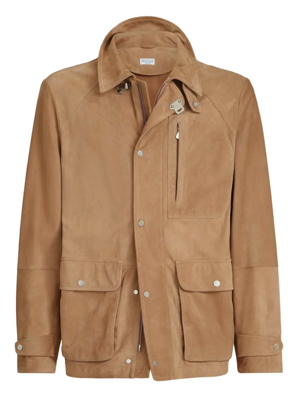 Brunello Cucinelli Men Suede Jacket BRUNELLO CUCINELLI