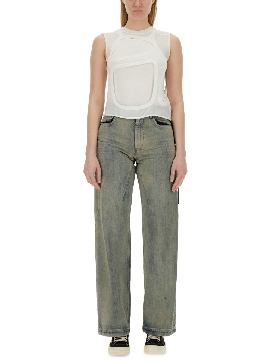 Rick Owens Drkshdw Women Top Cut Out RICK OWENS