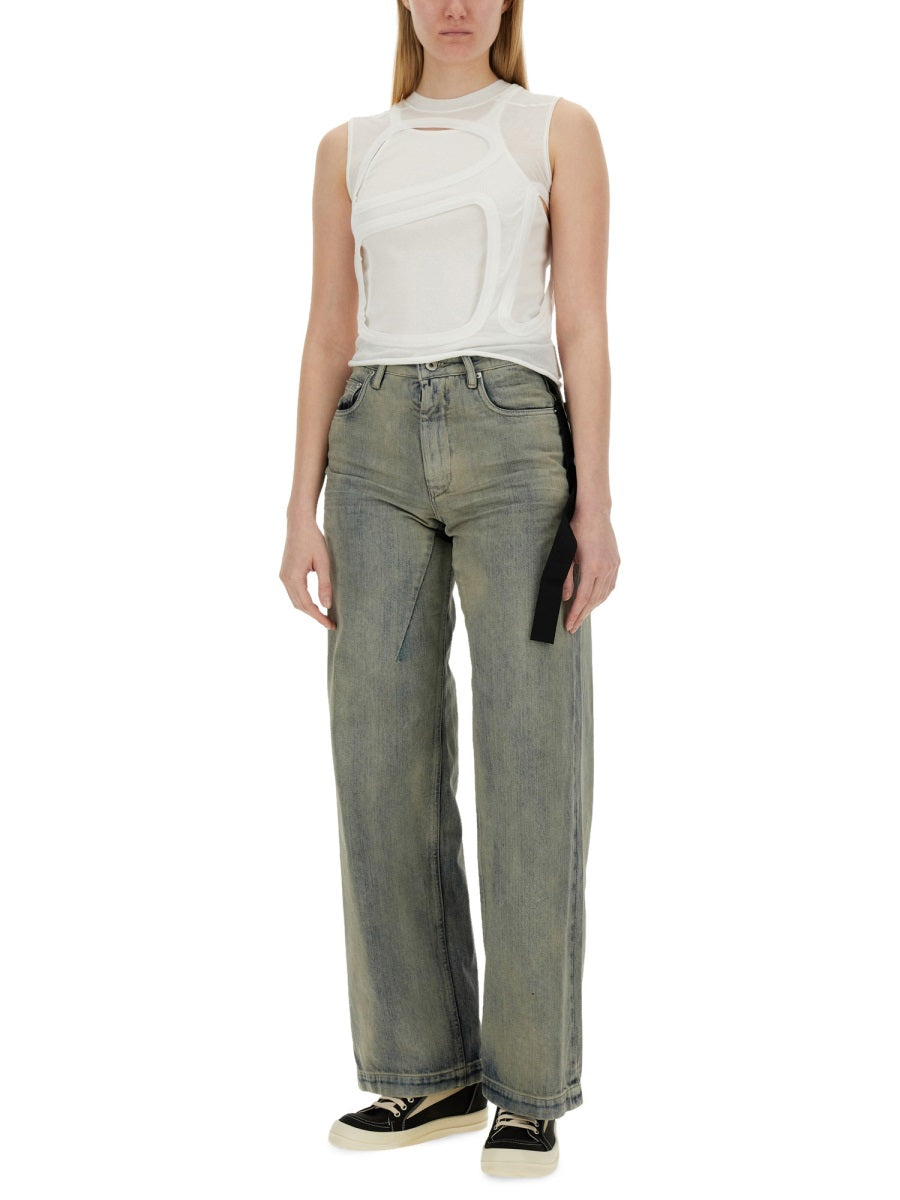 Rick Owens Drkshdw Women Top Cut Out RICK OWENS