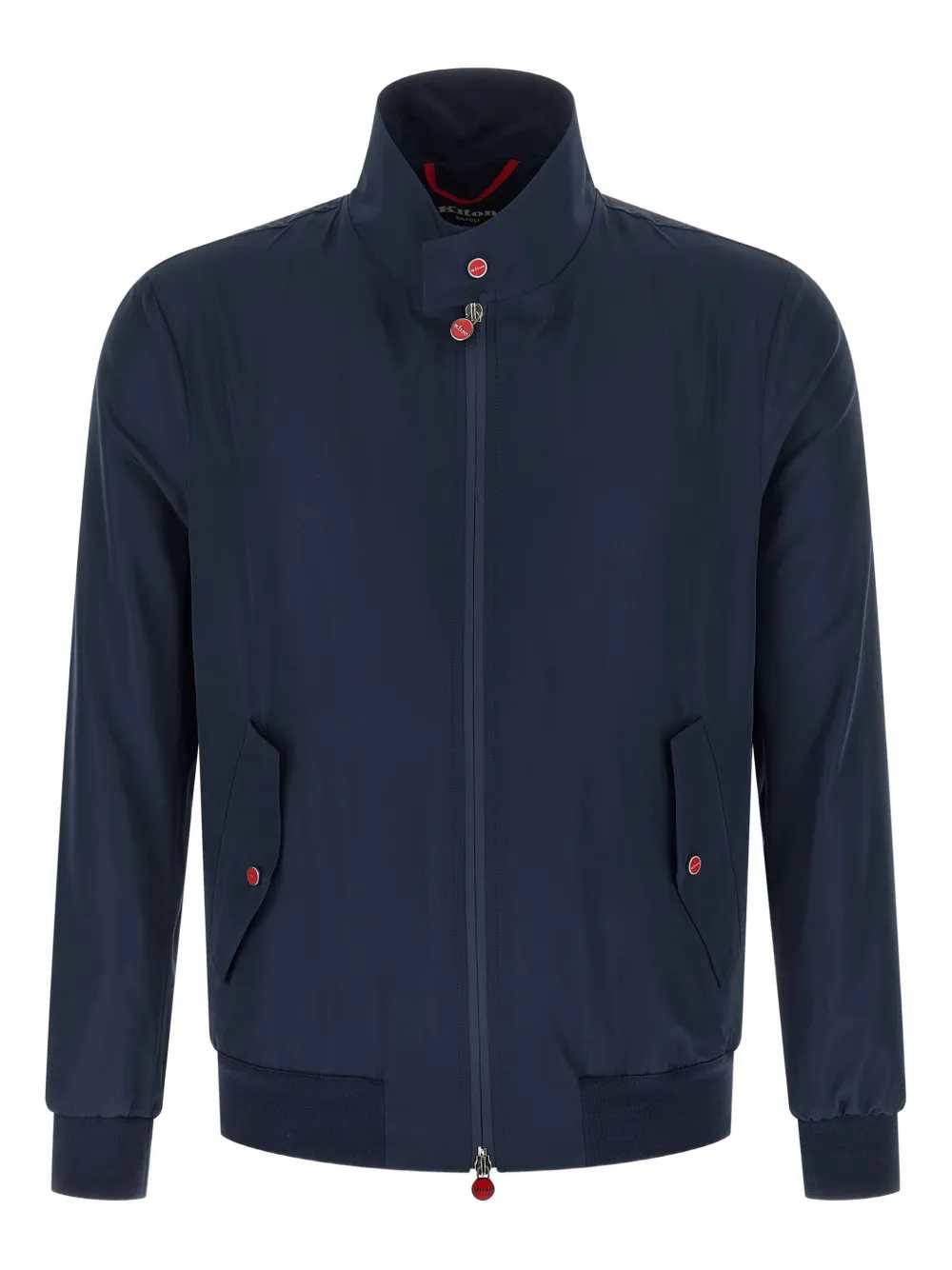 Kiton Men Cima Jacket With Mandarin Collar KITON