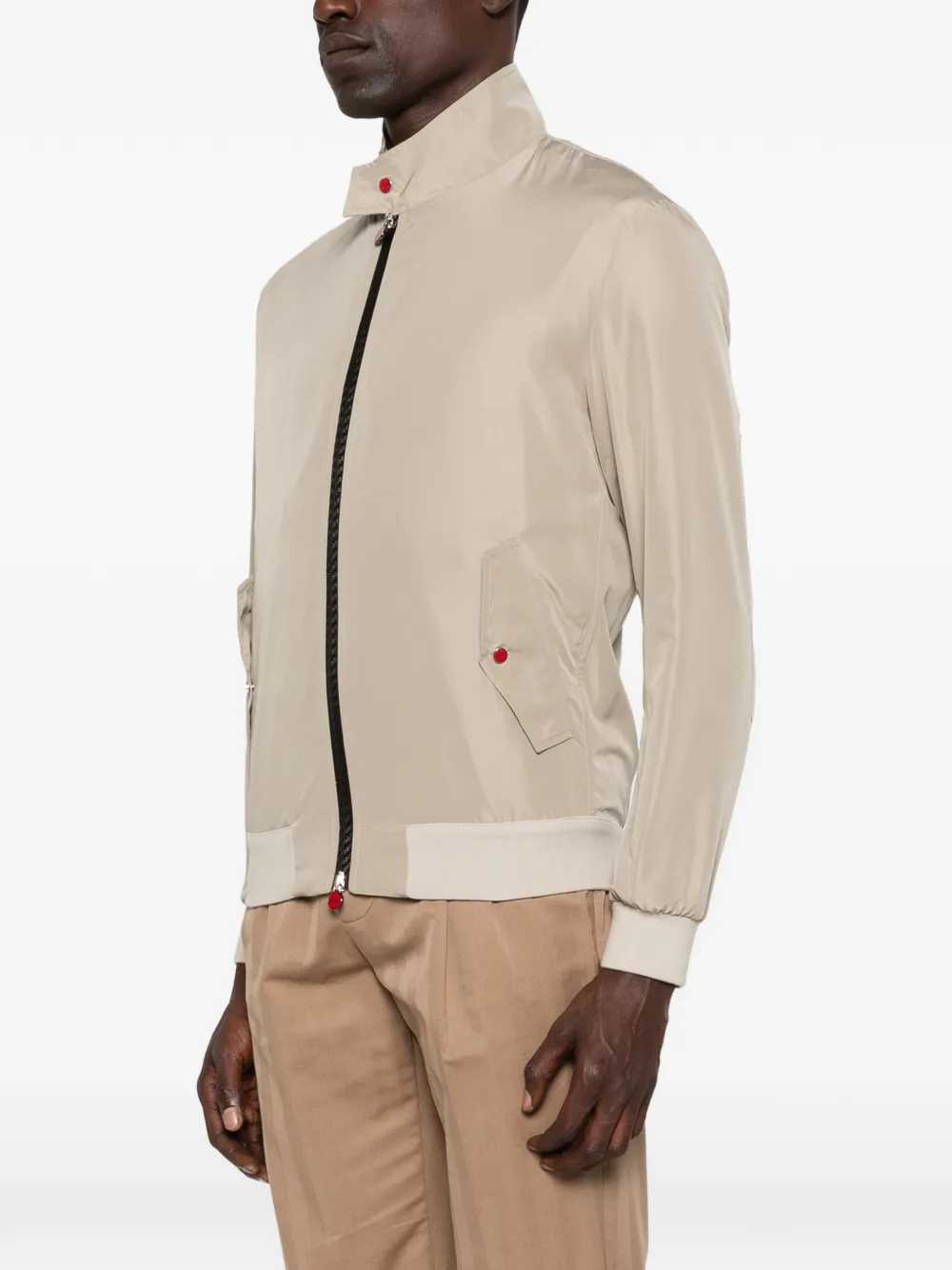 Kiton Men Zip-Up Bomber Jacket KITON