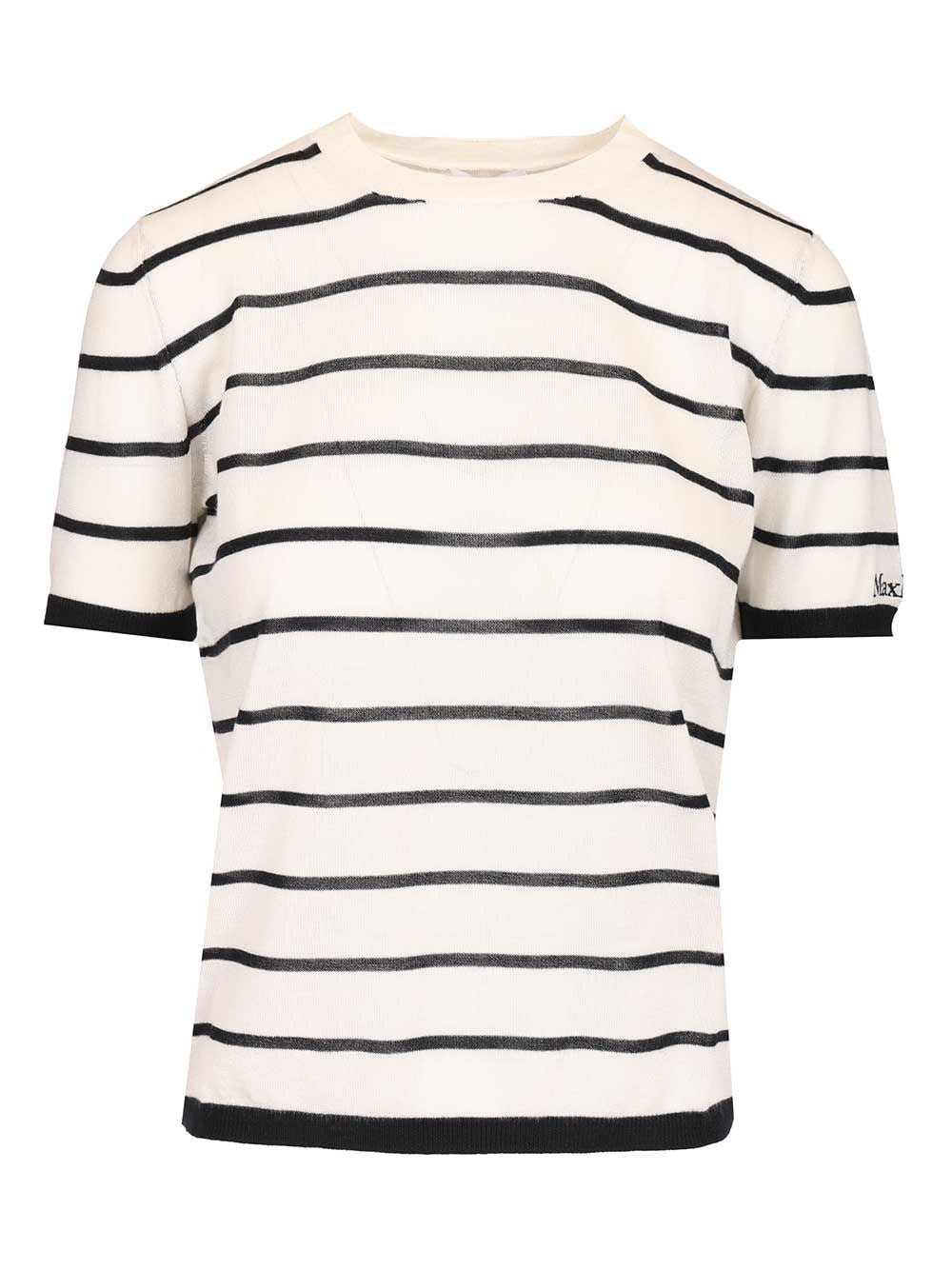 Max Mara Women Favetta Sweater In Cashmere And Silk Blend MAX MARA