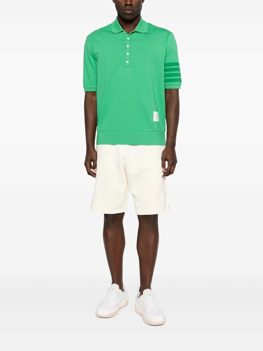 Thom Browne Men Short-Sleeved Polo THOM BROWNE