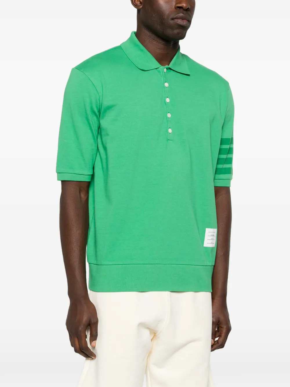 Thom Browne Men Short-Sleeved Polo THOM BROWNE