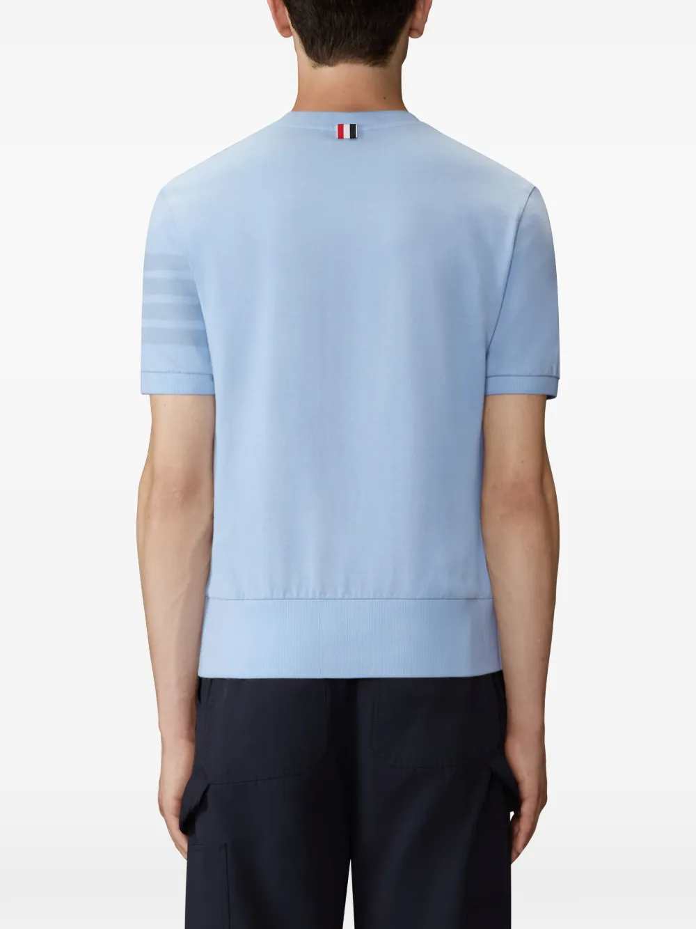 Thom Browne Men T-Shirt With 4-Stripe Detail THOM BROWNE