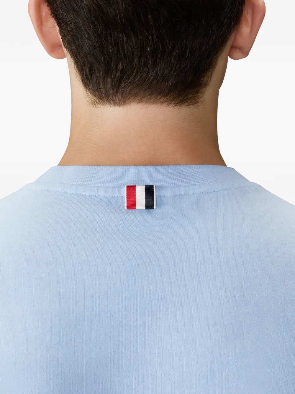 Thom Browne Men T-Shirt With 4-Stripe Detail THOM BROWNE