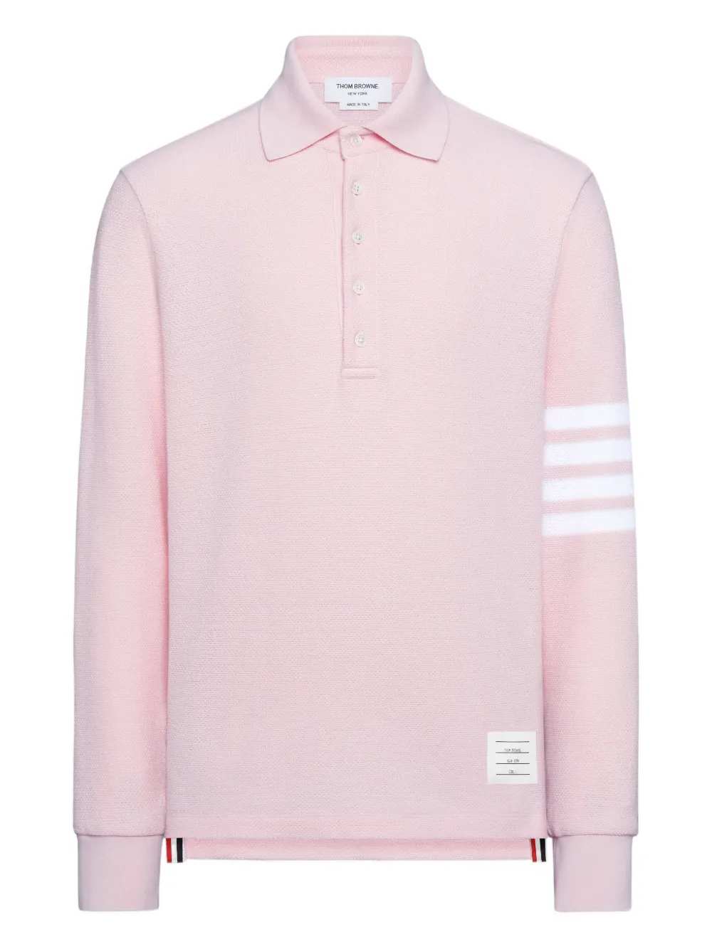 Thom Browne Men Piqué Polo Shirt THOM BROWNE