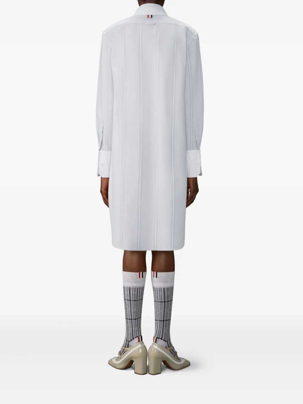 Thom Browne Women Striped Mini Dress THOM BROWNE