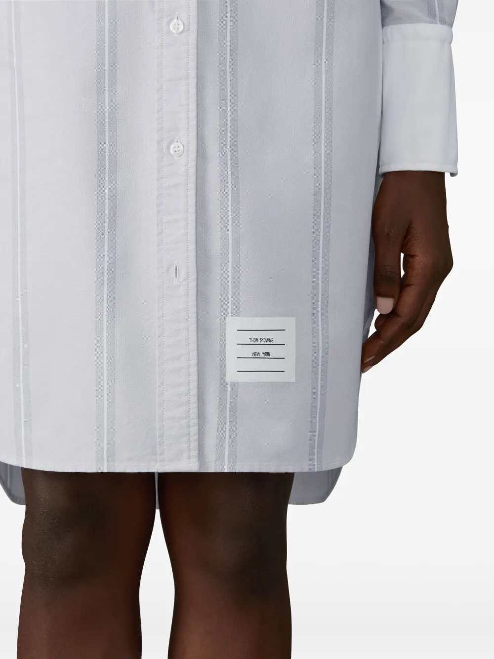 Thom Browne Women Striped Mini Dress THOM BROWNE