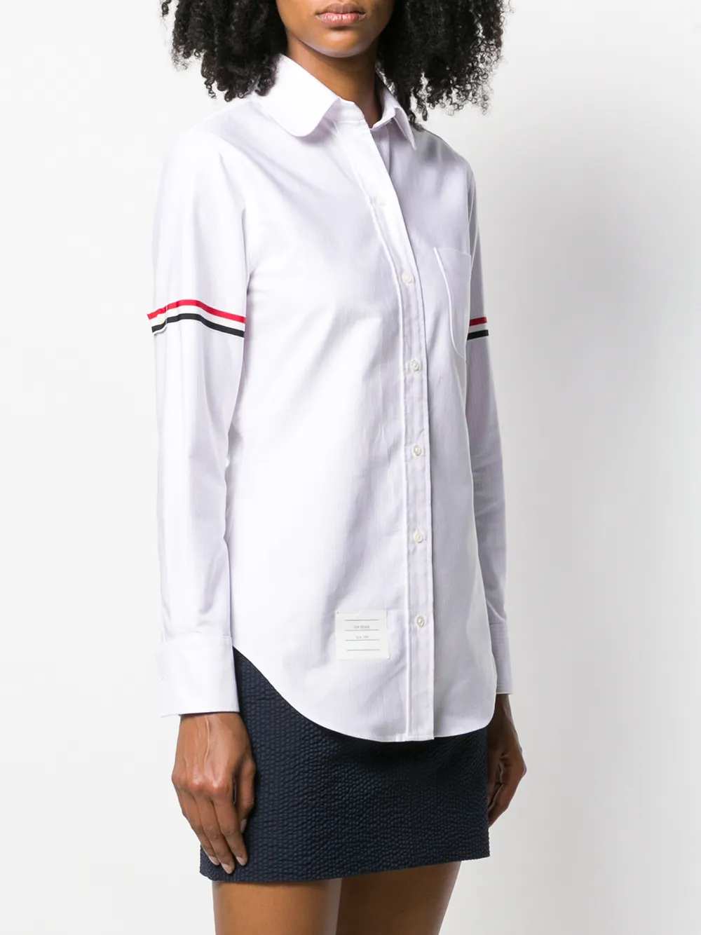 Thom Browne Women Striped Shirt