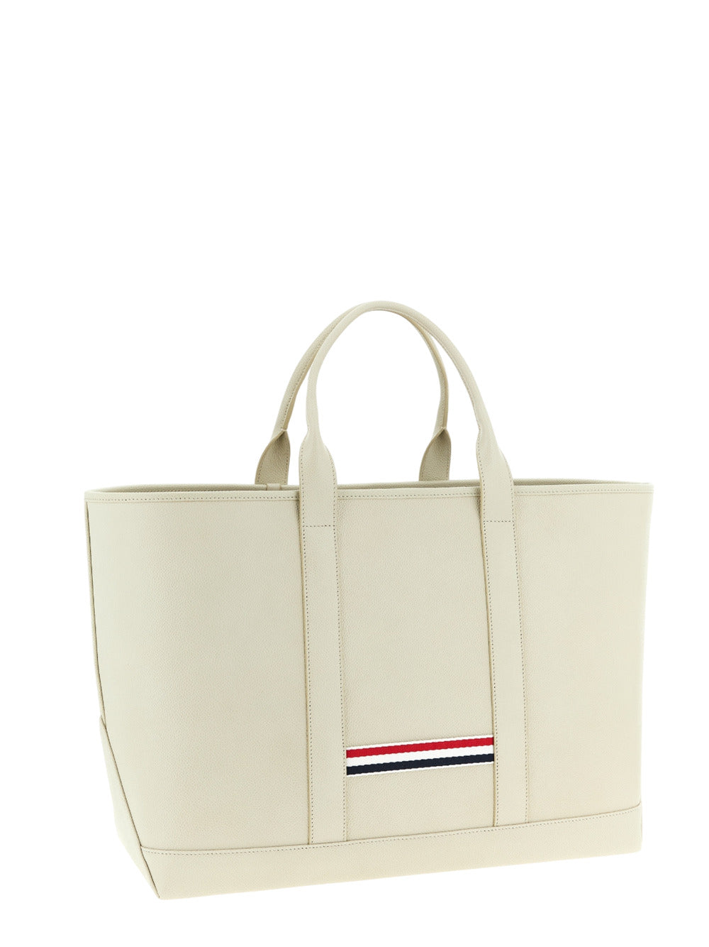 Thom Browne Women Medium Tool Bag With Perforated Hector In Grained Leather THOM BROWNE