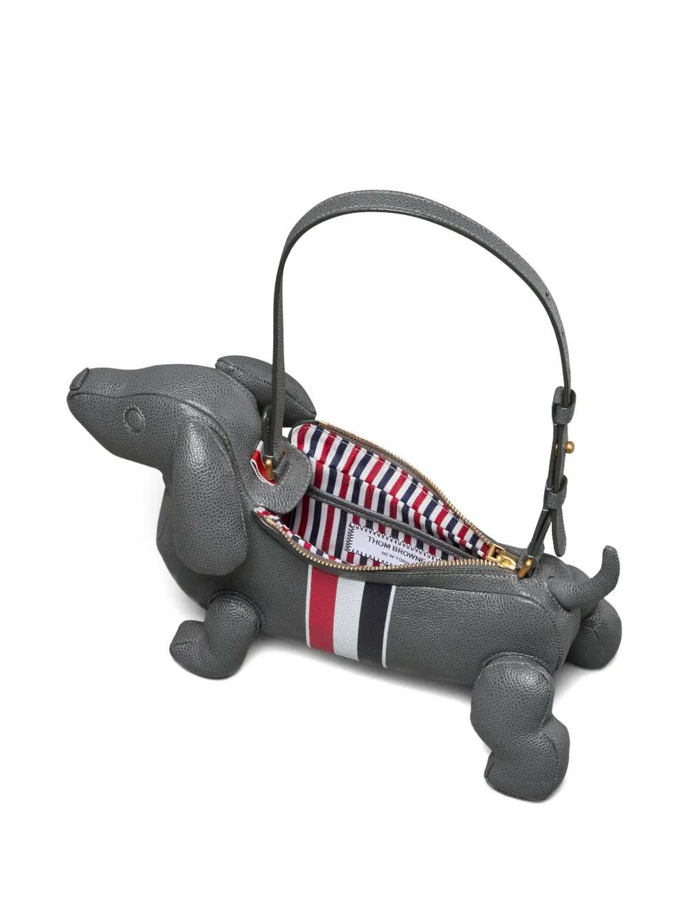 Thom Browne Women Hector Pebble Grain Shoulder Bag THOM BROWNE