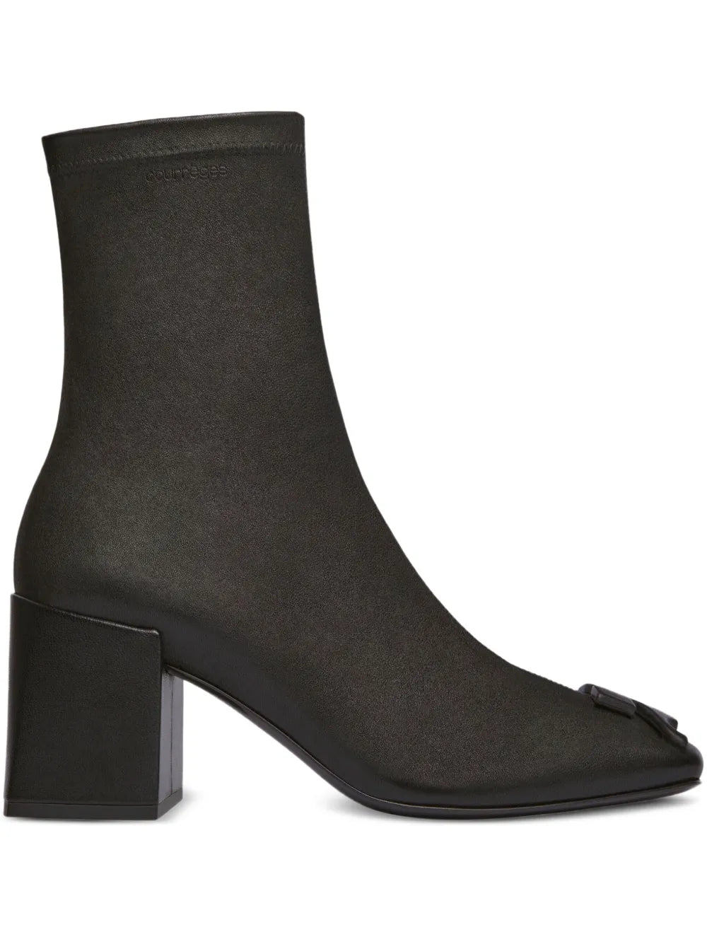 Courreges Women Reedition Ankle Boots With 70Mm Block Heel COURREGES