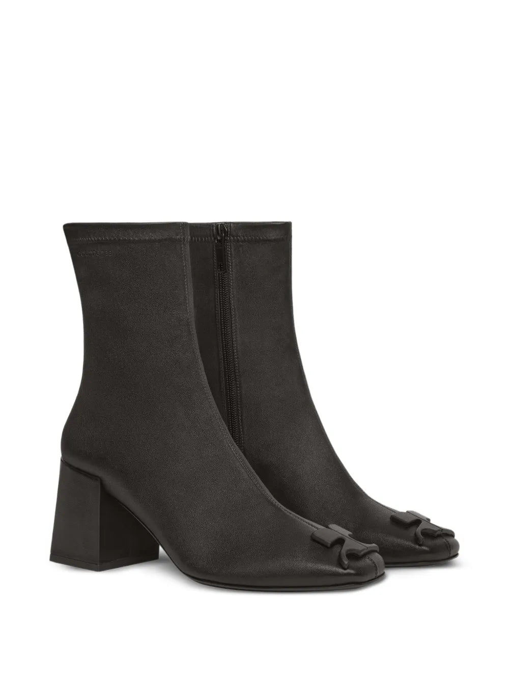 Courreges Women Reedition Ankle Boots With 70Mm Block Heel COURREGES