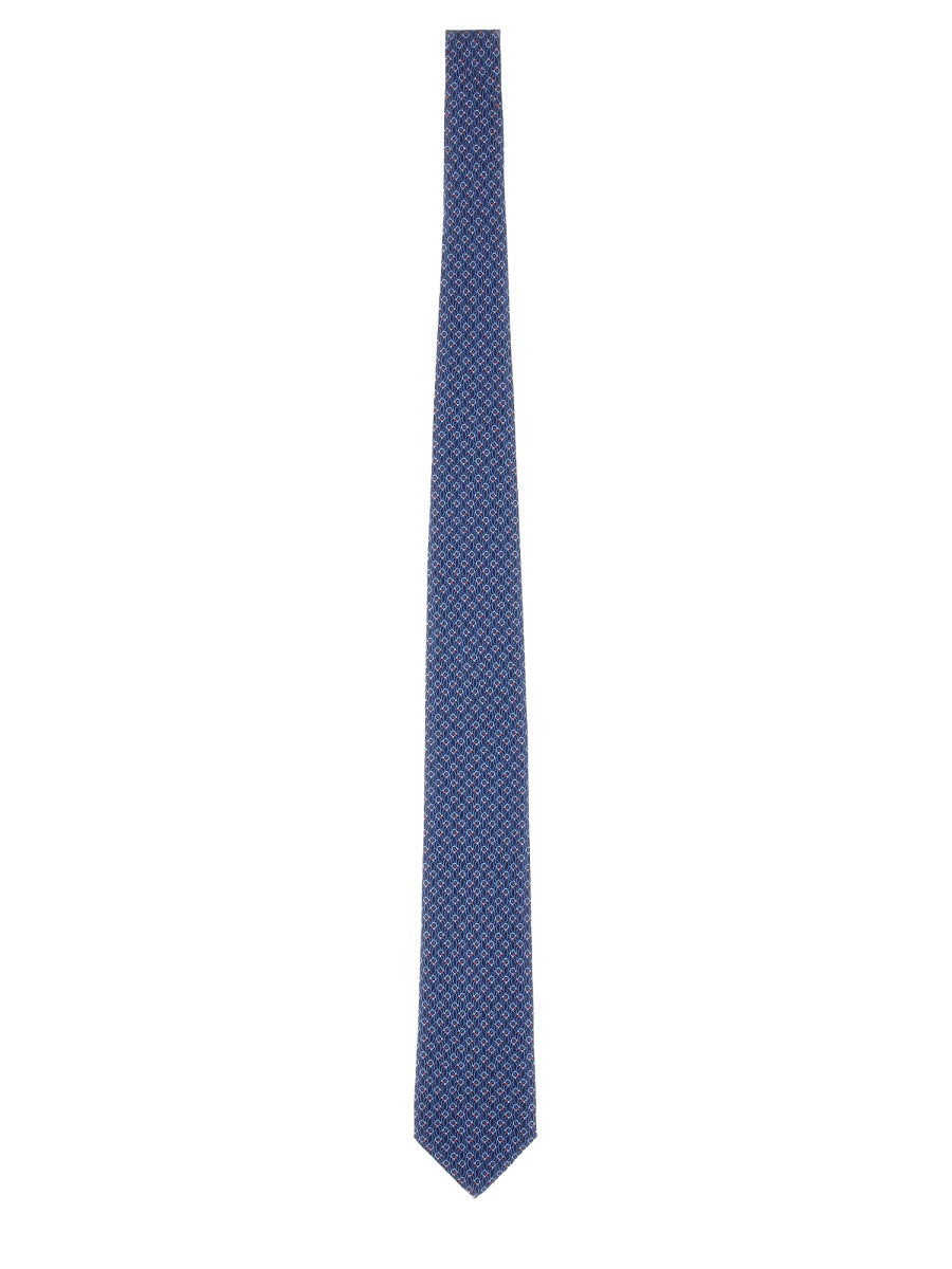 Ferragamo Men Cravatta In Seta FERRAGAMO