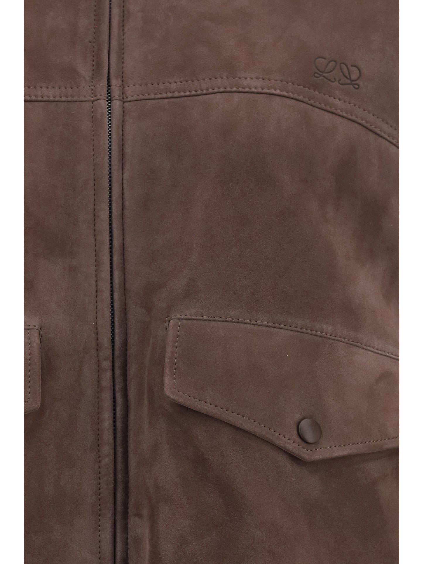 Loewe Women Suede Goat Leather Jacket LOEWE