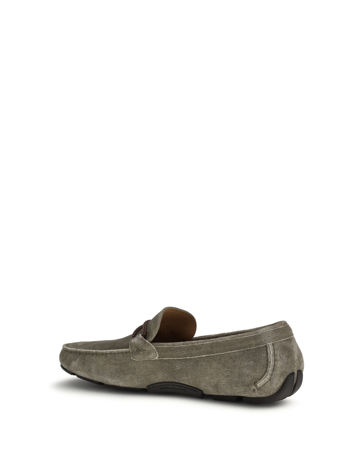 Ferragamo Men Suede Loafer FERRAGAMO