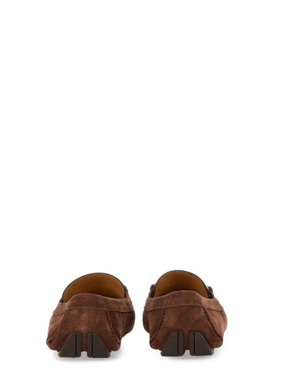 Ferragamo Men Moccasin Ornament Gancini FERRAGAMO