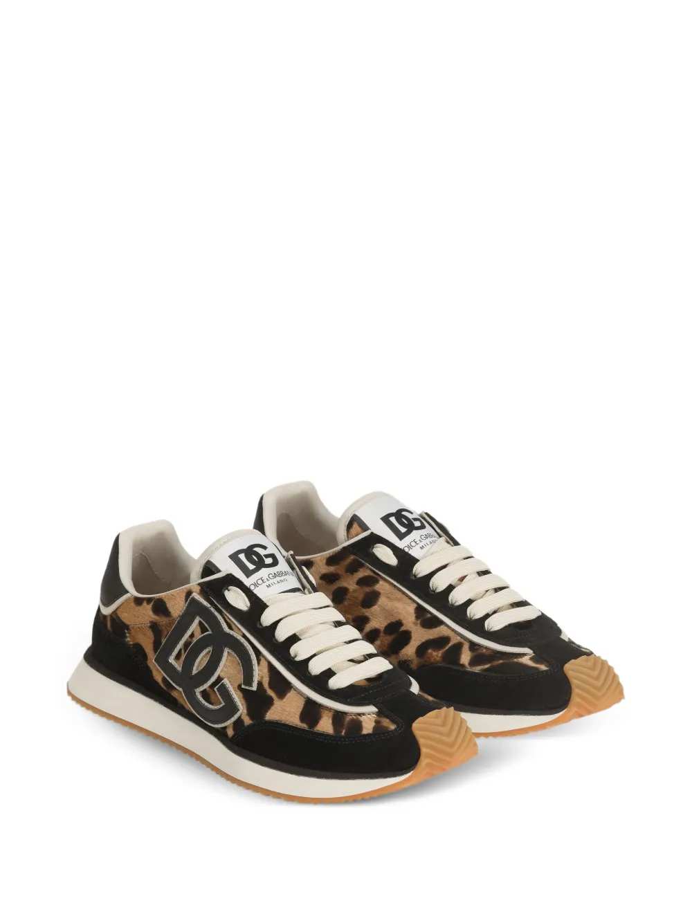 Dolce & Gabbana Women Leopard Print Sneakers DOLCE & GABBANA