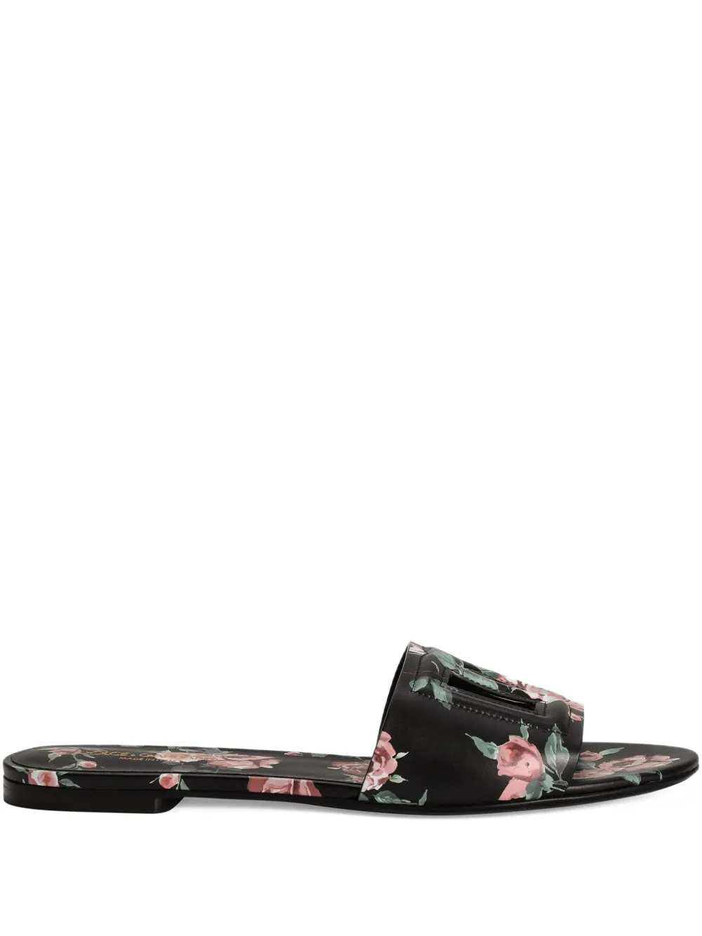 Dolce & Gabbana Women Floral Slide Sandals DOLCE & GABBANA