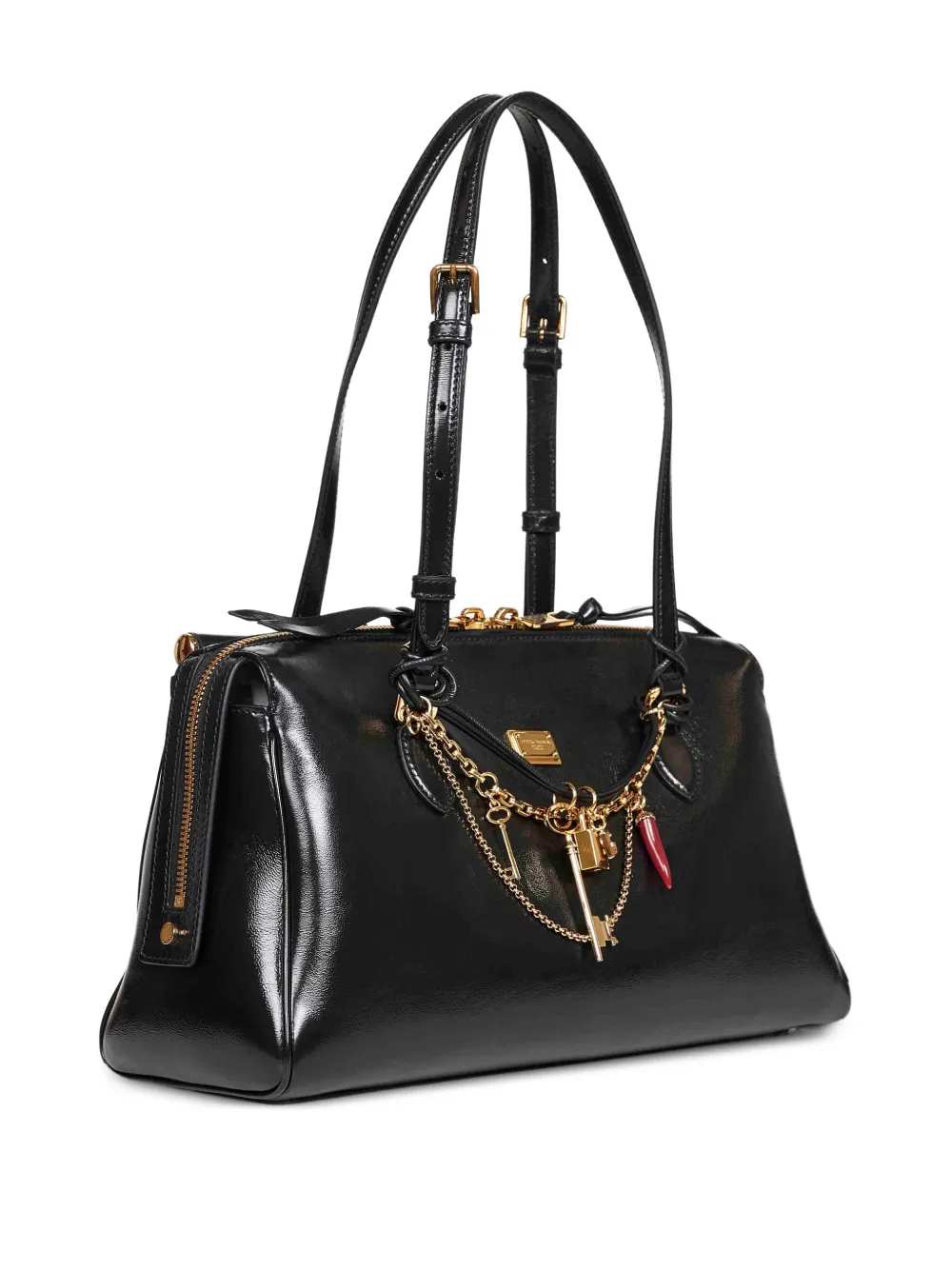 Dolce & Gabbana Women Vittoria Leather Tote Bag