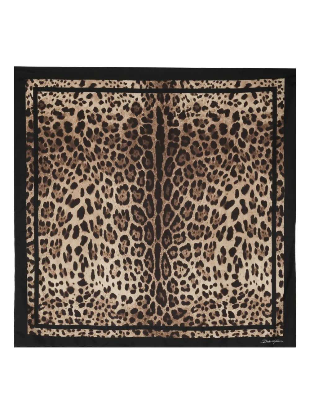 Dolce & Gabbana Women Leopard Print Scarf DOLCE & GABBANA