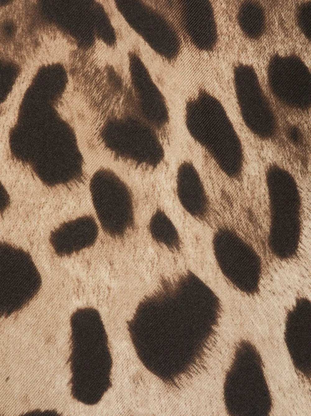 Dolce & Gabbana Women Leopard Print Scarf DOLCE & GABBANA