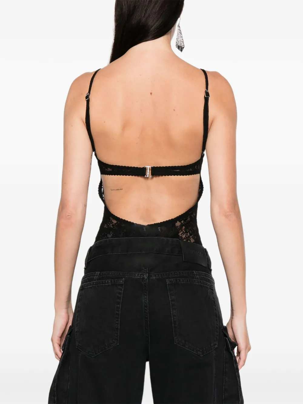 The Attico Women Lace Bodysuit THE ATTICO