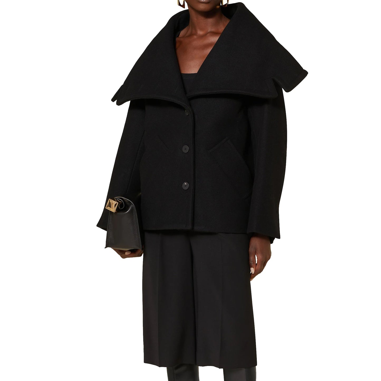 Jacquemus Le Caban Caruso Draped-Collar Jacket Women JACQUEMUS