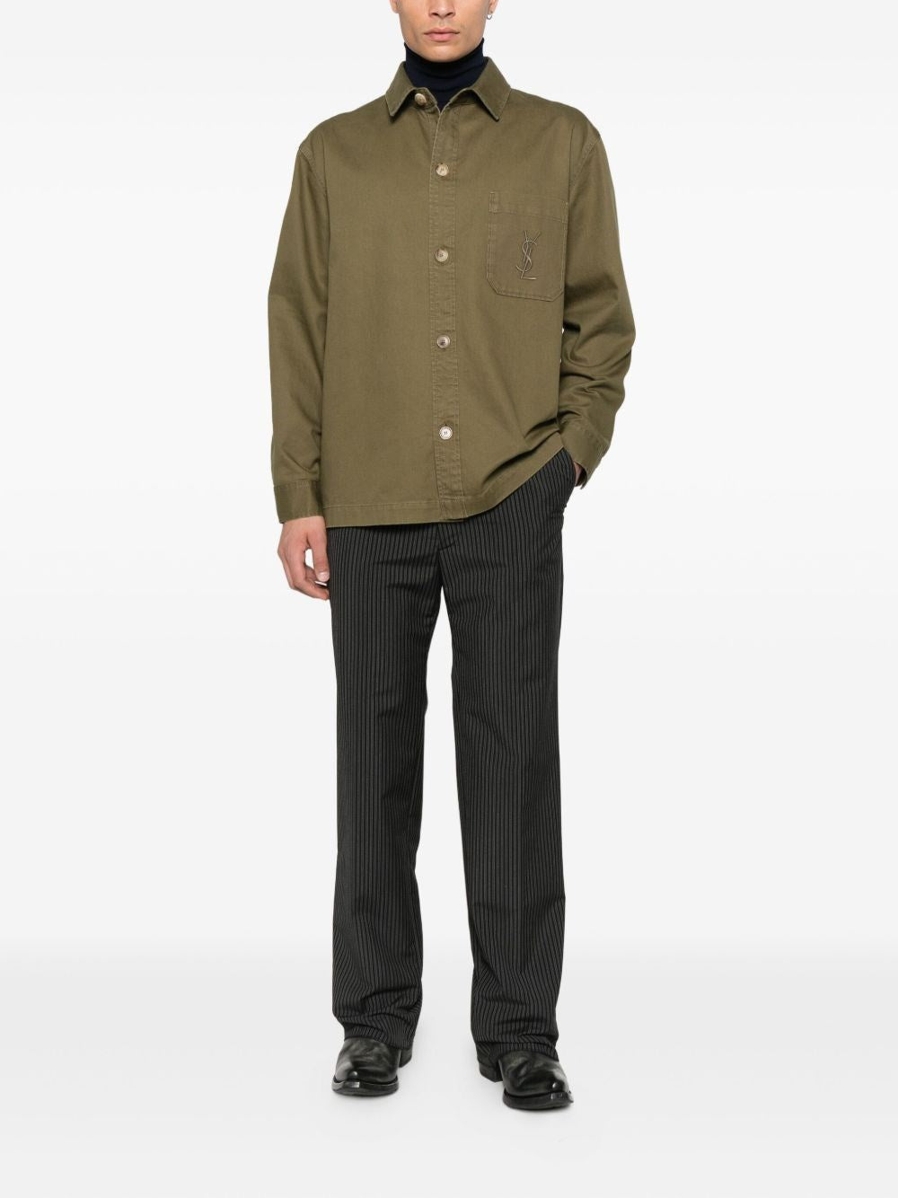 Saint Laurent Men Cassandre Overshirt SAINT LAURENT
