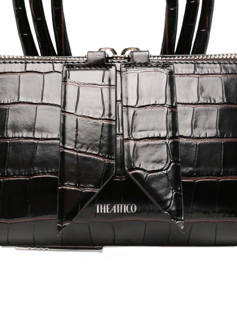 The Attico Women Mini Friday Bag With Crocodile Effect THE ATTICO