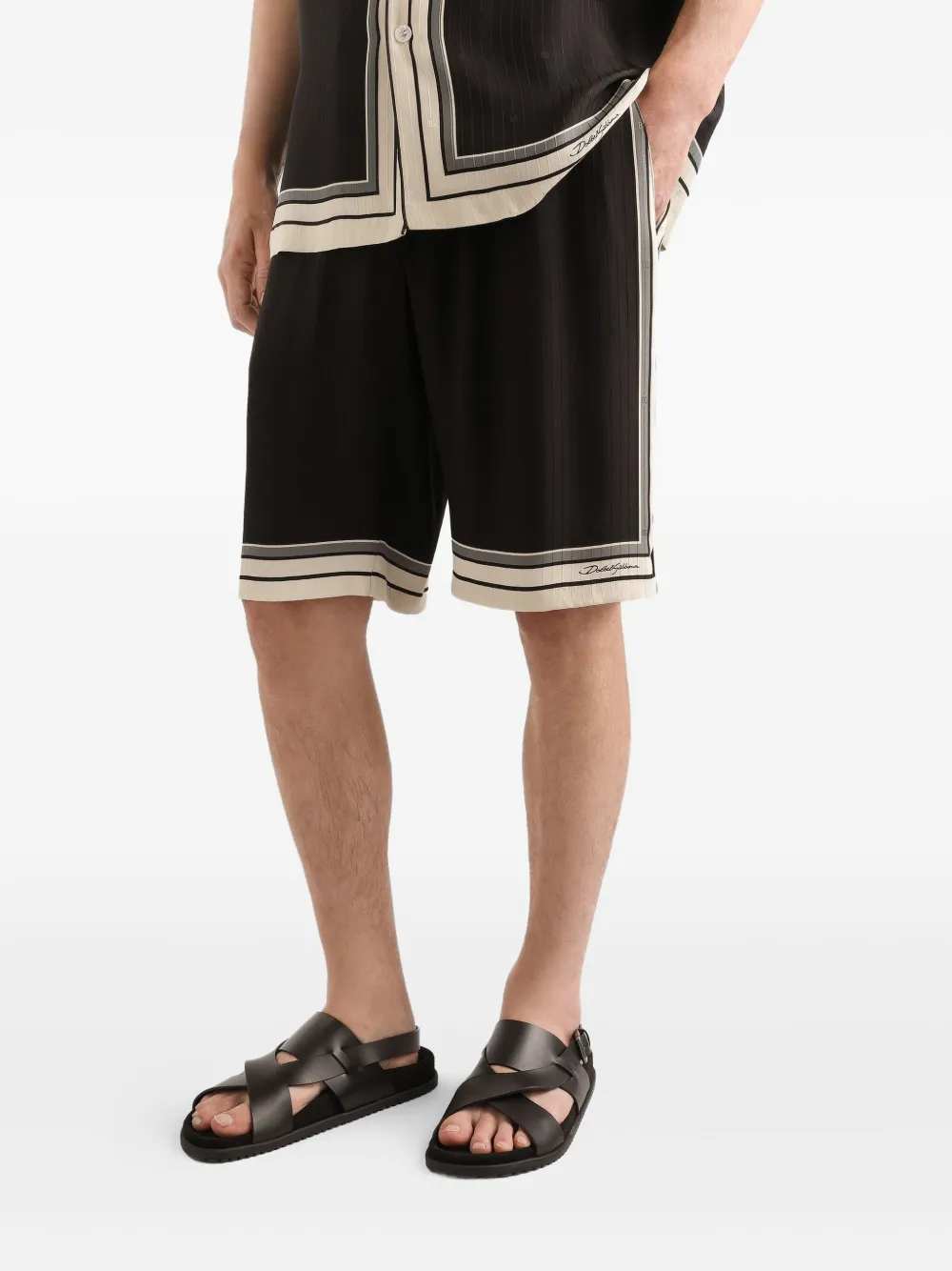 Dolce & Gabbana Men Drawstring Shorts DOLCE & GABBANA