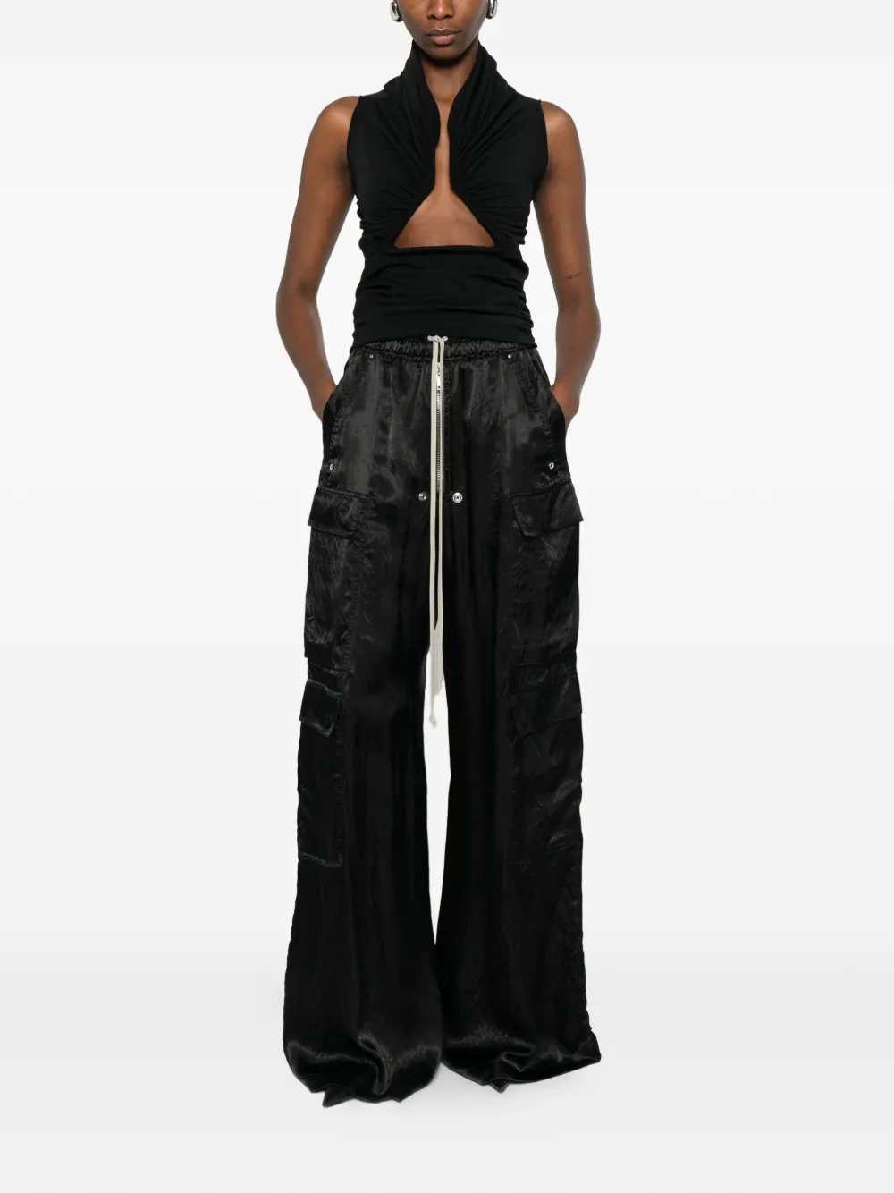 Rick Owens Women Draped Jersey Top
