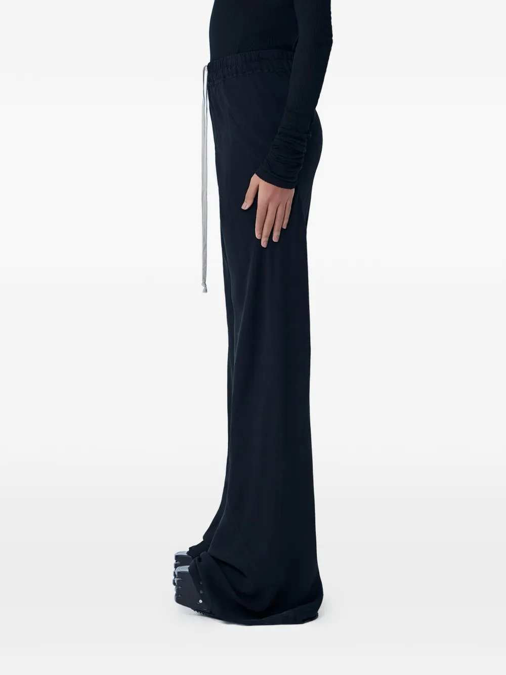 Rick Owens Women Wide-Leg Pants With Drawstring RICK OWENS