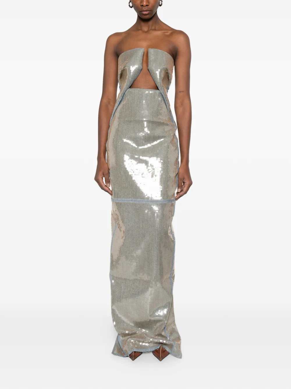 Rick Owens Women Long Sequin Dress RICK OWENS