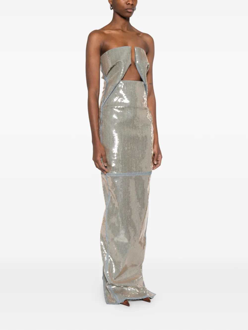 Rick Owens Women Long Sequin Dress RICK OWENS