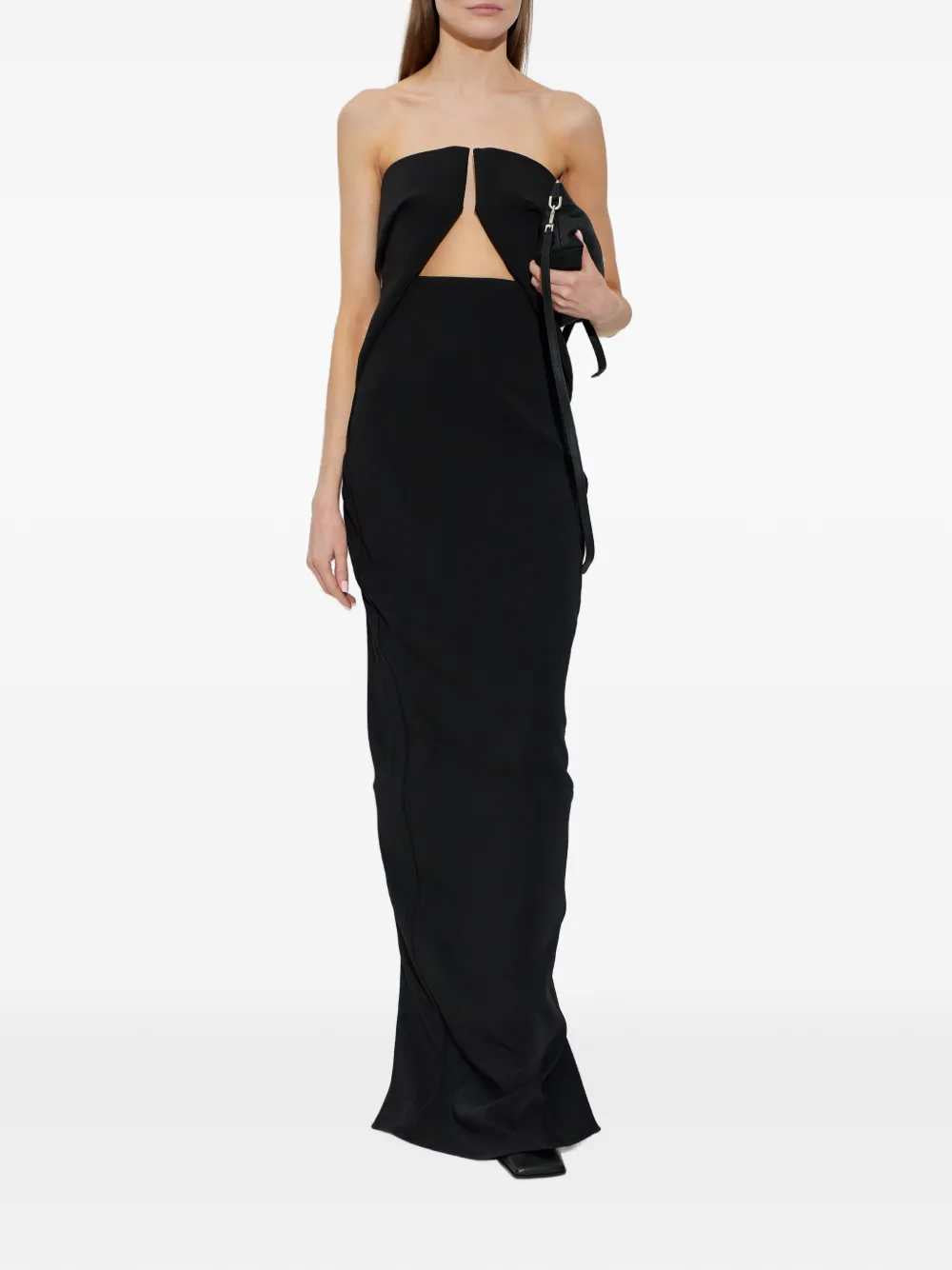 Rick Owens Women Strapless Cutout Maxi Dress RICK OWENS